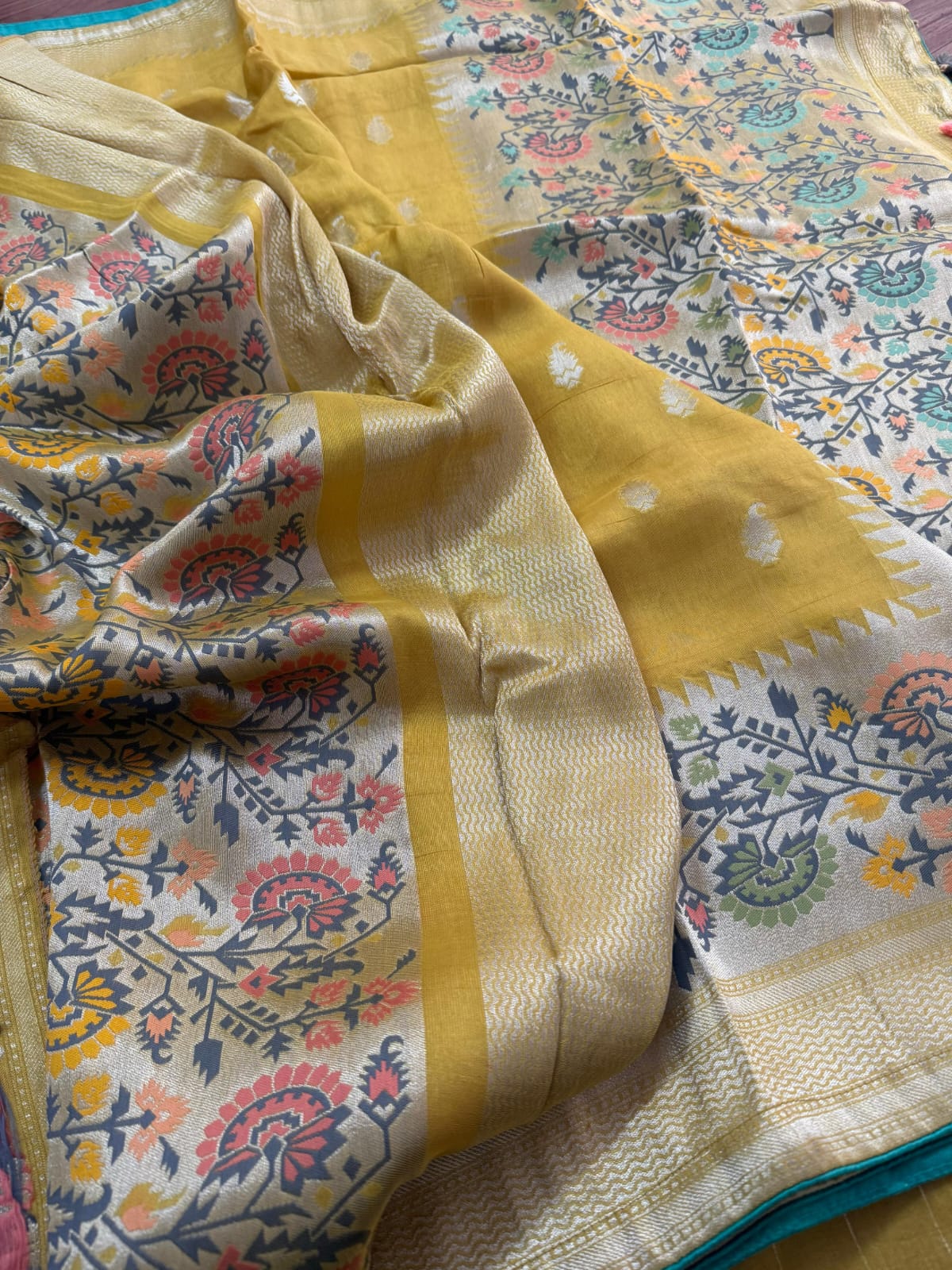 Munga silk saree - Image 4