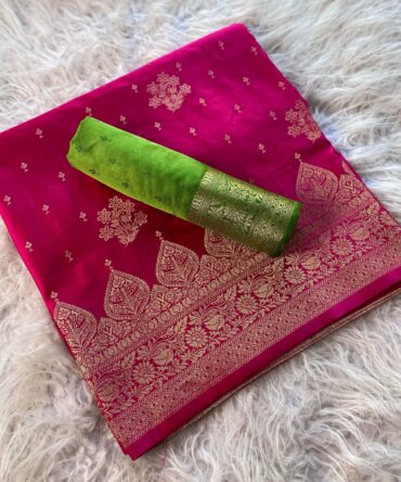 Pure soft satin silk saree