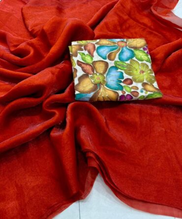 Fendy Sattin Dual Shad Saree