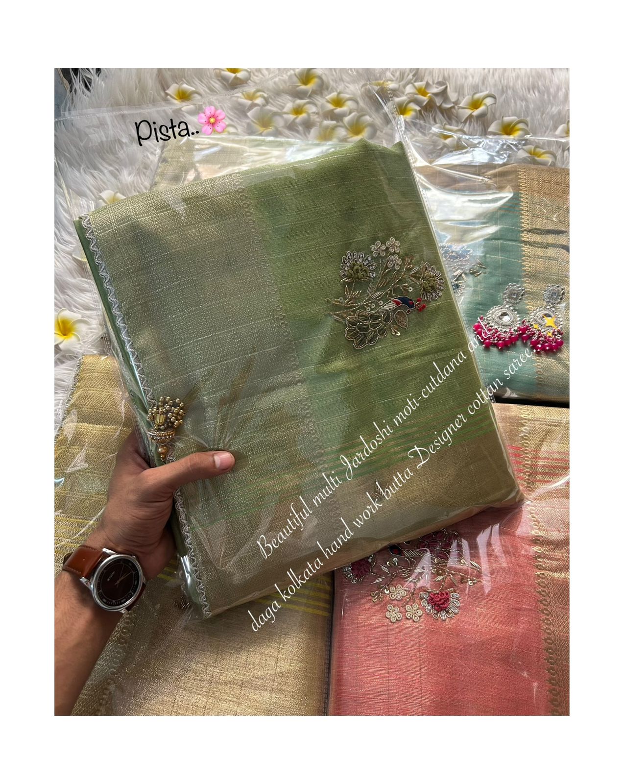 Cotton saree - Image 11