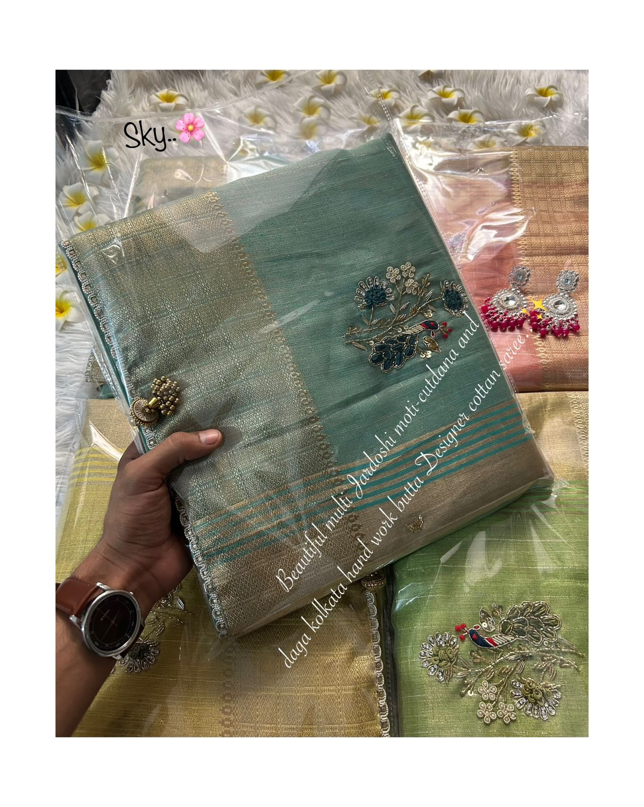 Cotton saree - Image 12