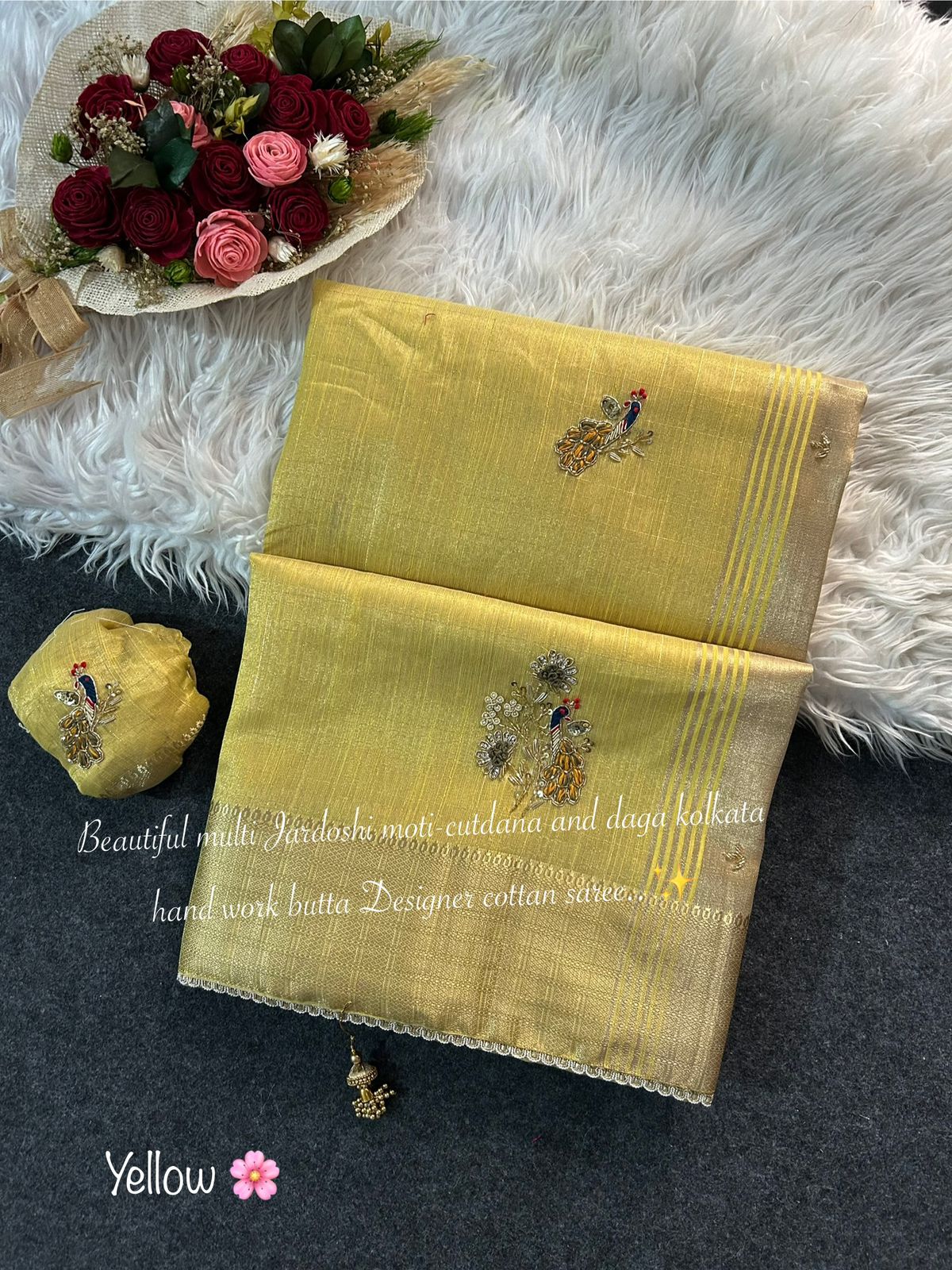 Cotton saree - Image 5