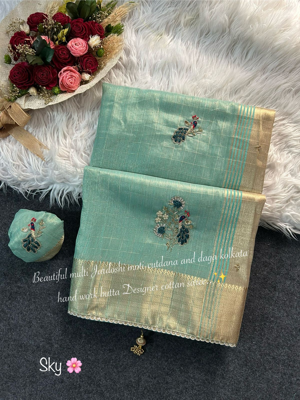 Cotton saree - Image 4