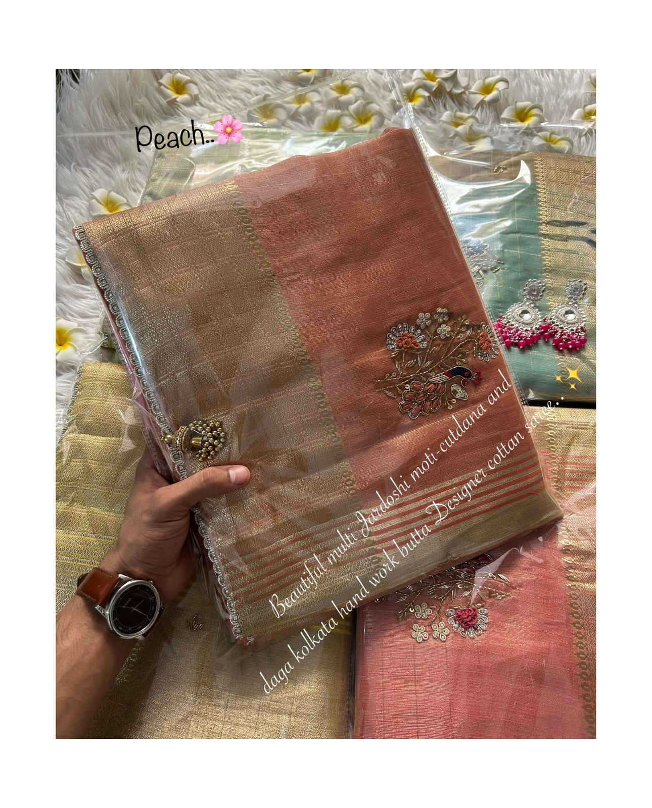 Cotton saree - Image 7