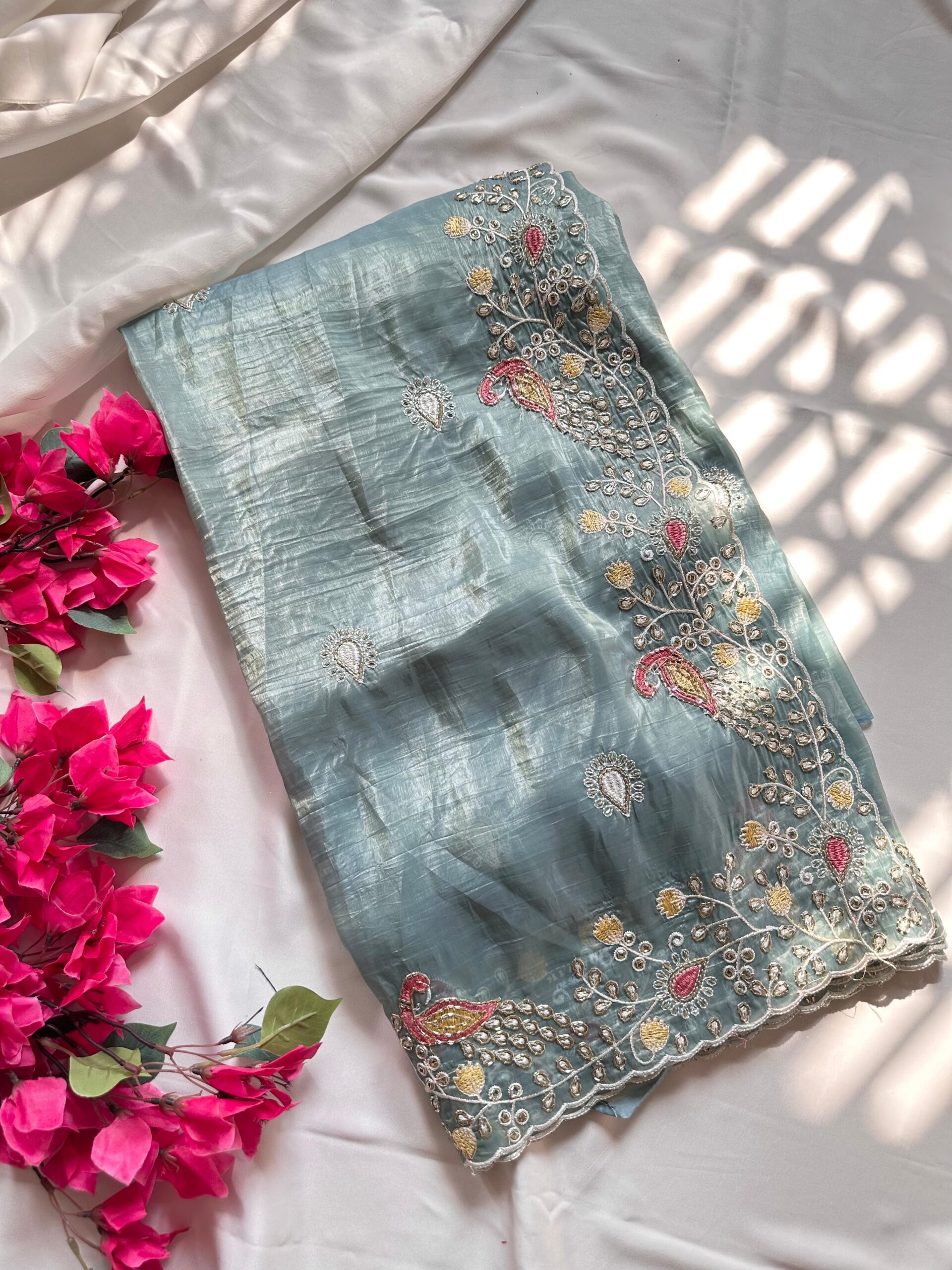 Organza saree - Image 7