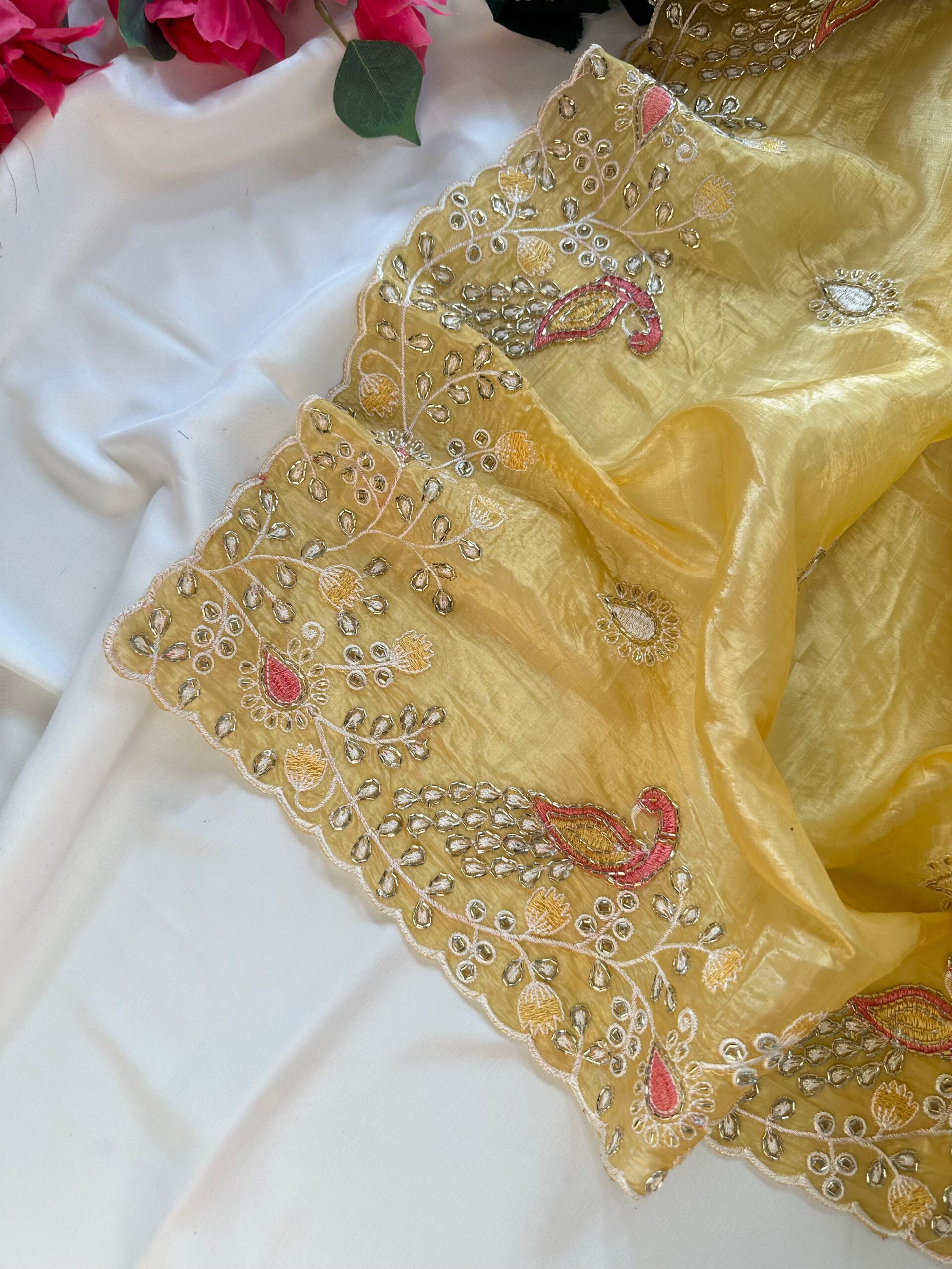 Organza saree - Image 17