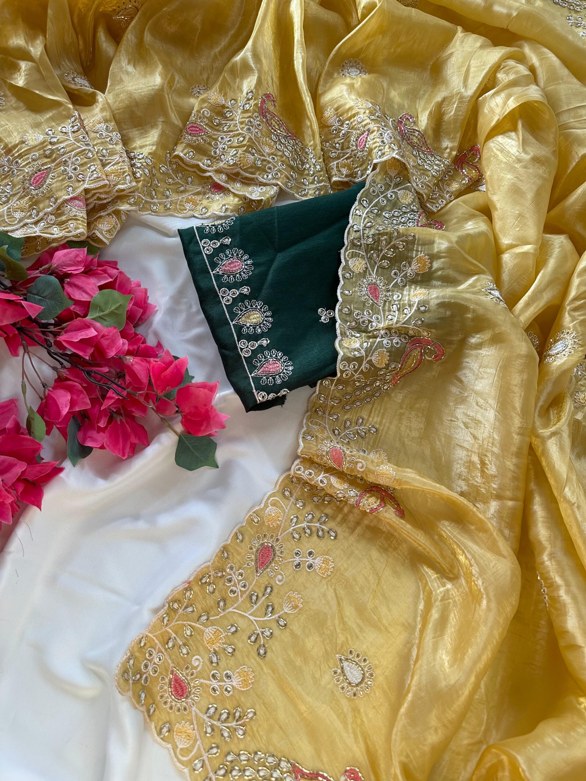 Organza saree - Image 18