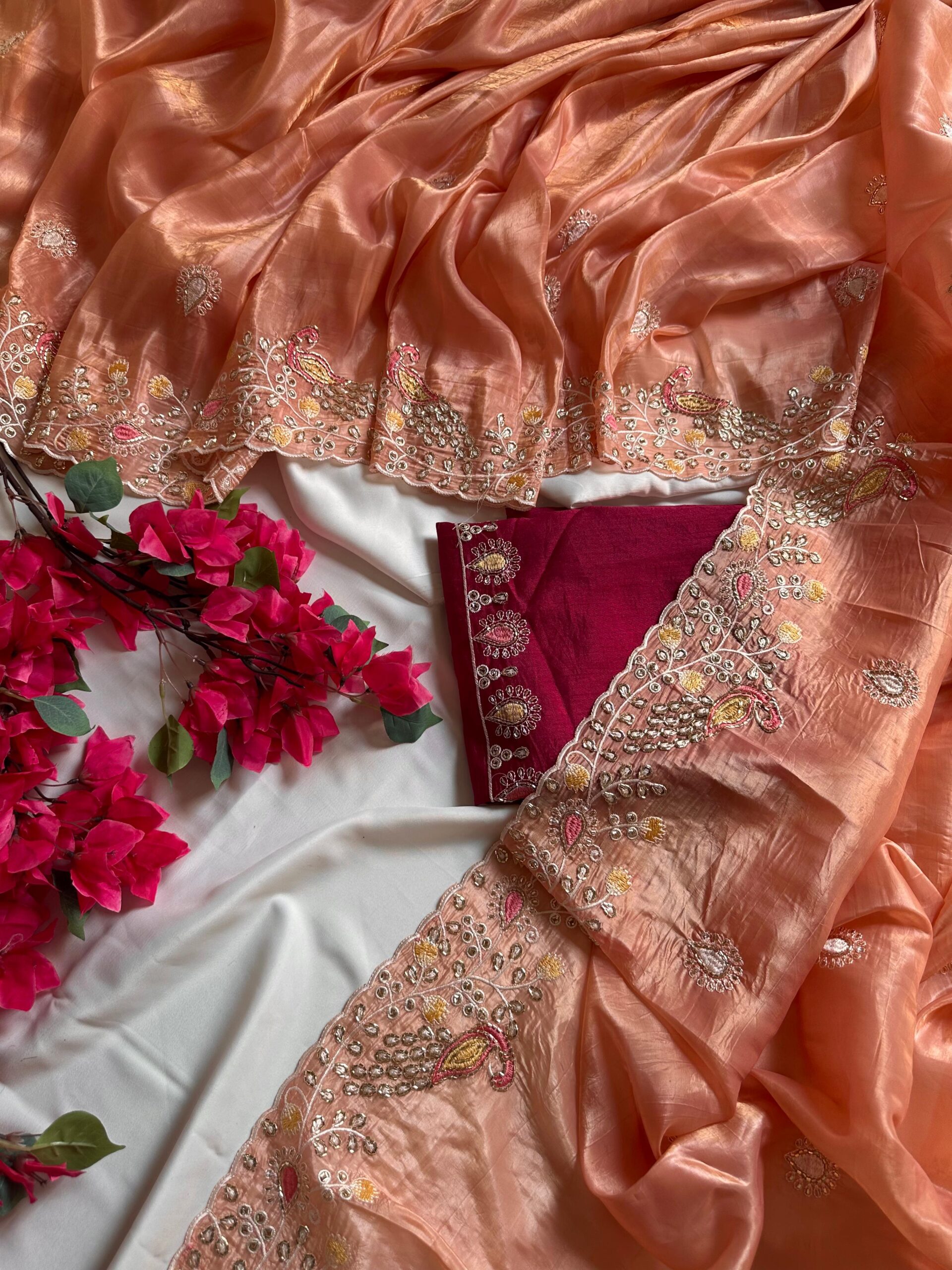 Organza saree - Image 19
