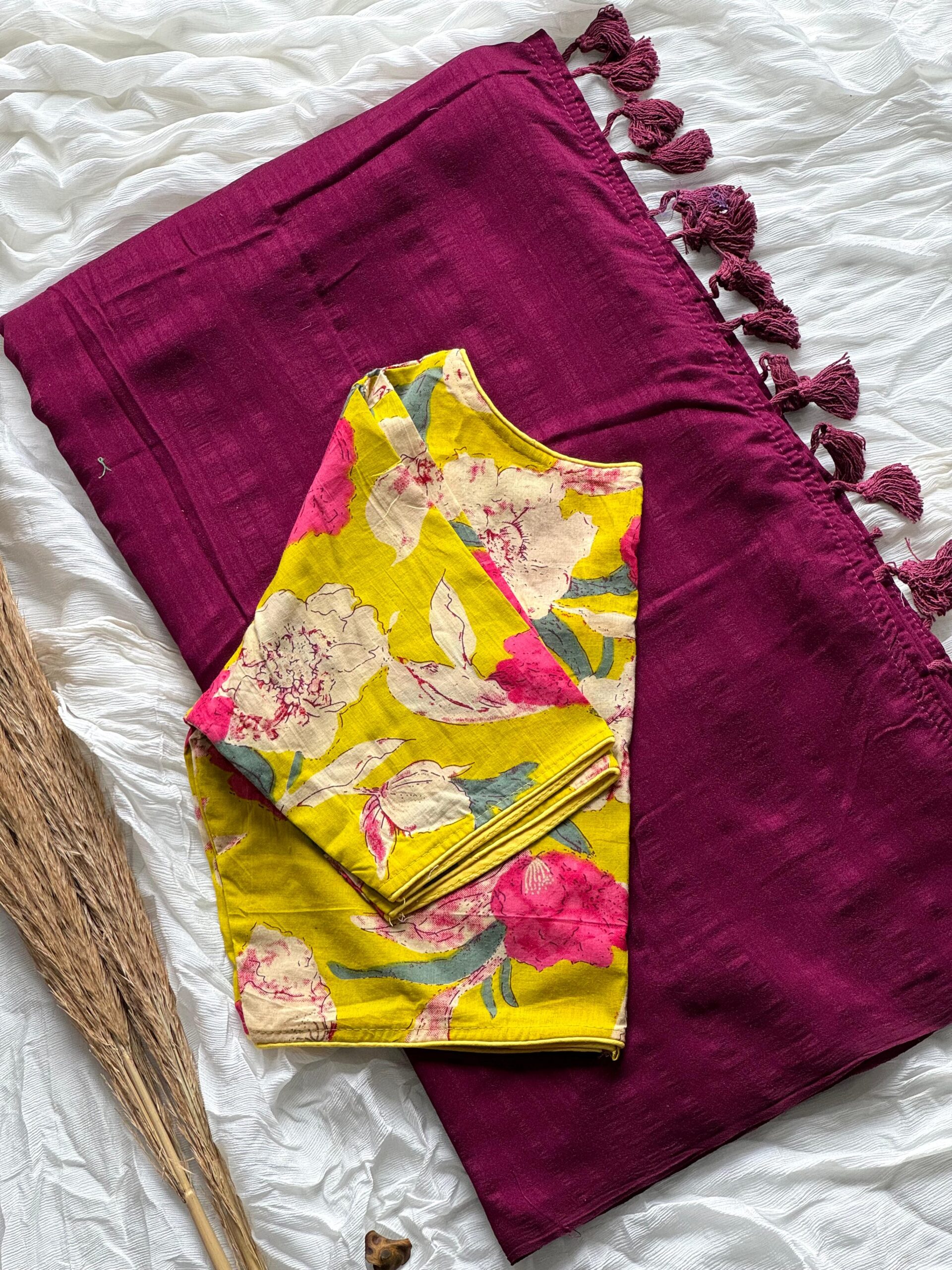 Cotton saree - Image 9