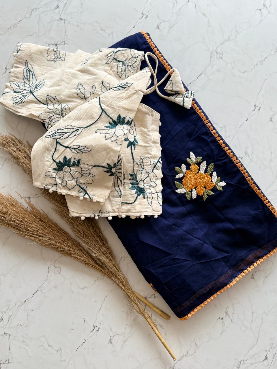 Cotton saree - Image 11