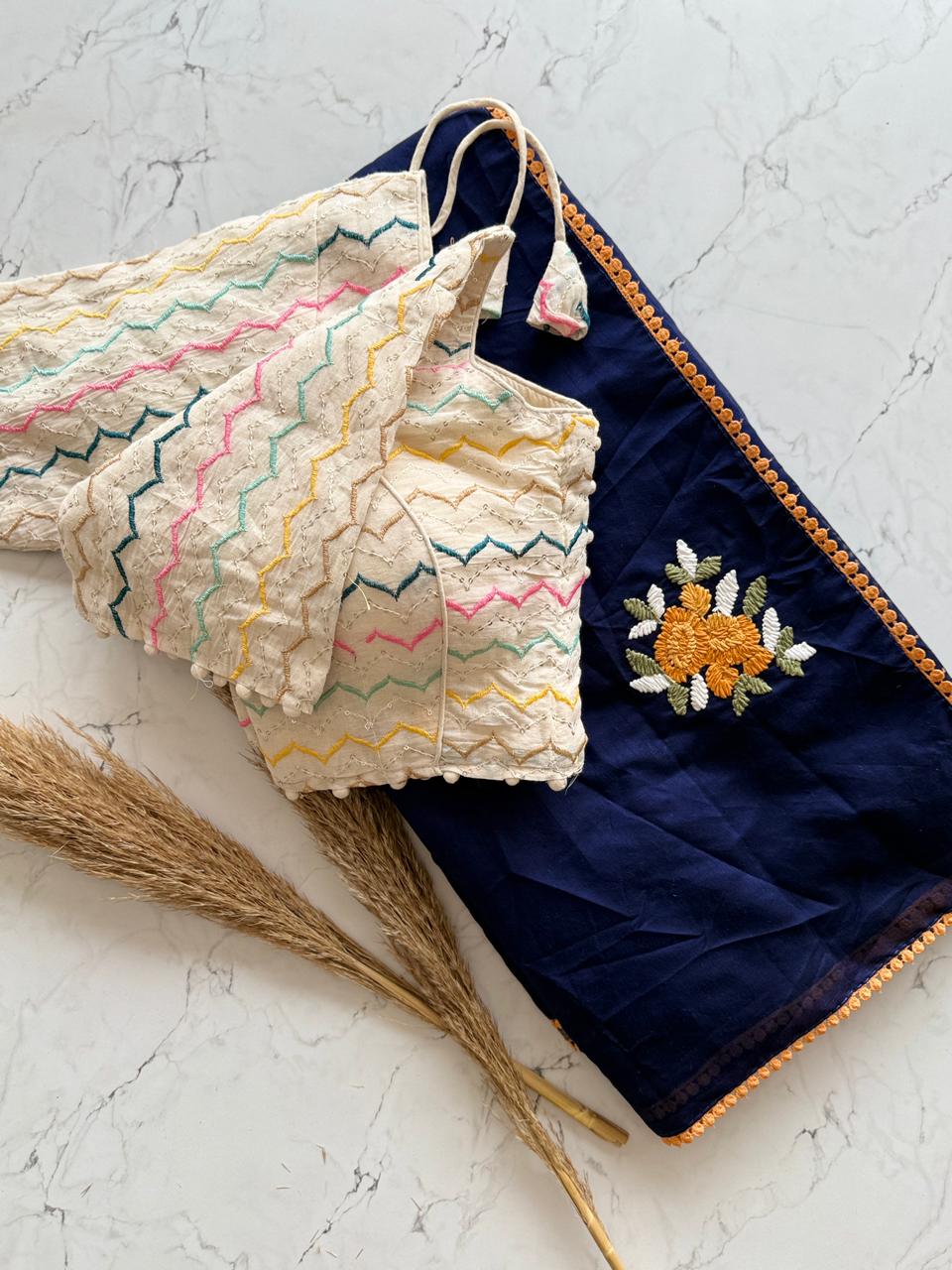 Cotton saree - Image 5