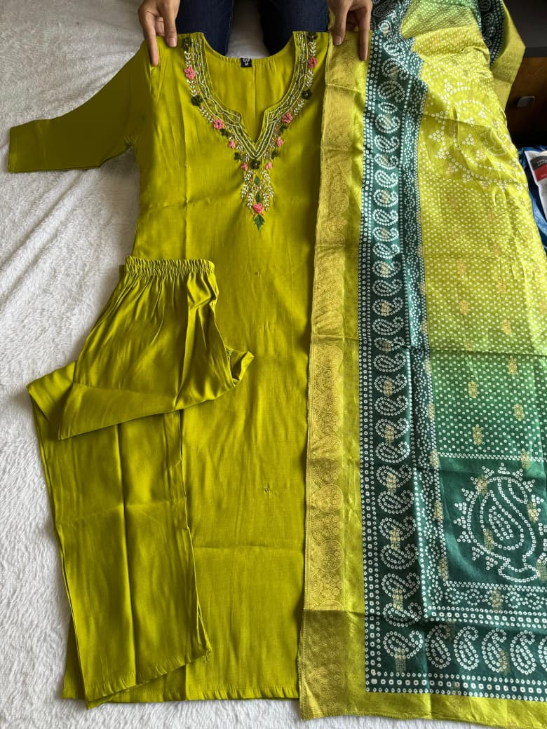 Kurti set with dupatta - Image 7