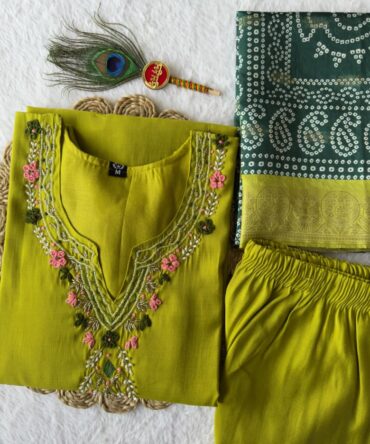 Kurti set with dupatta