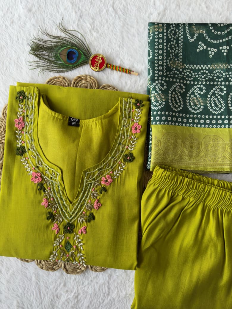 Kurti set with dupatta