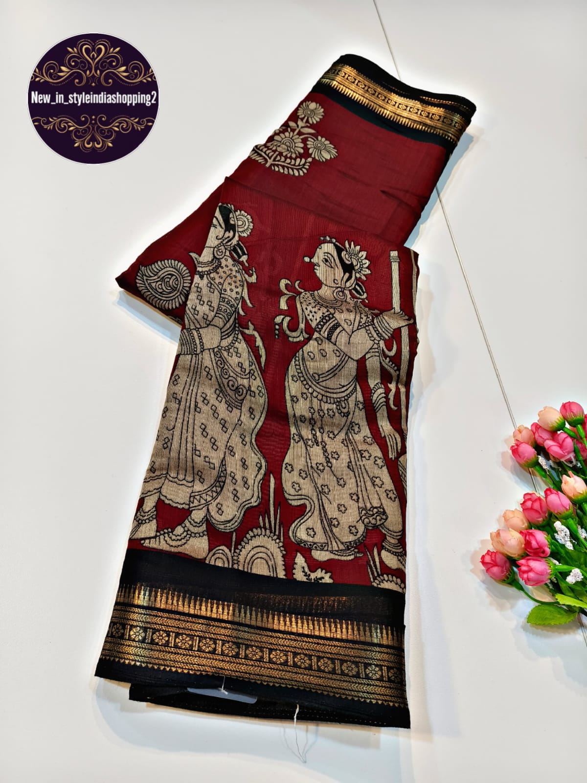 Mangalagiri saree - Image 3