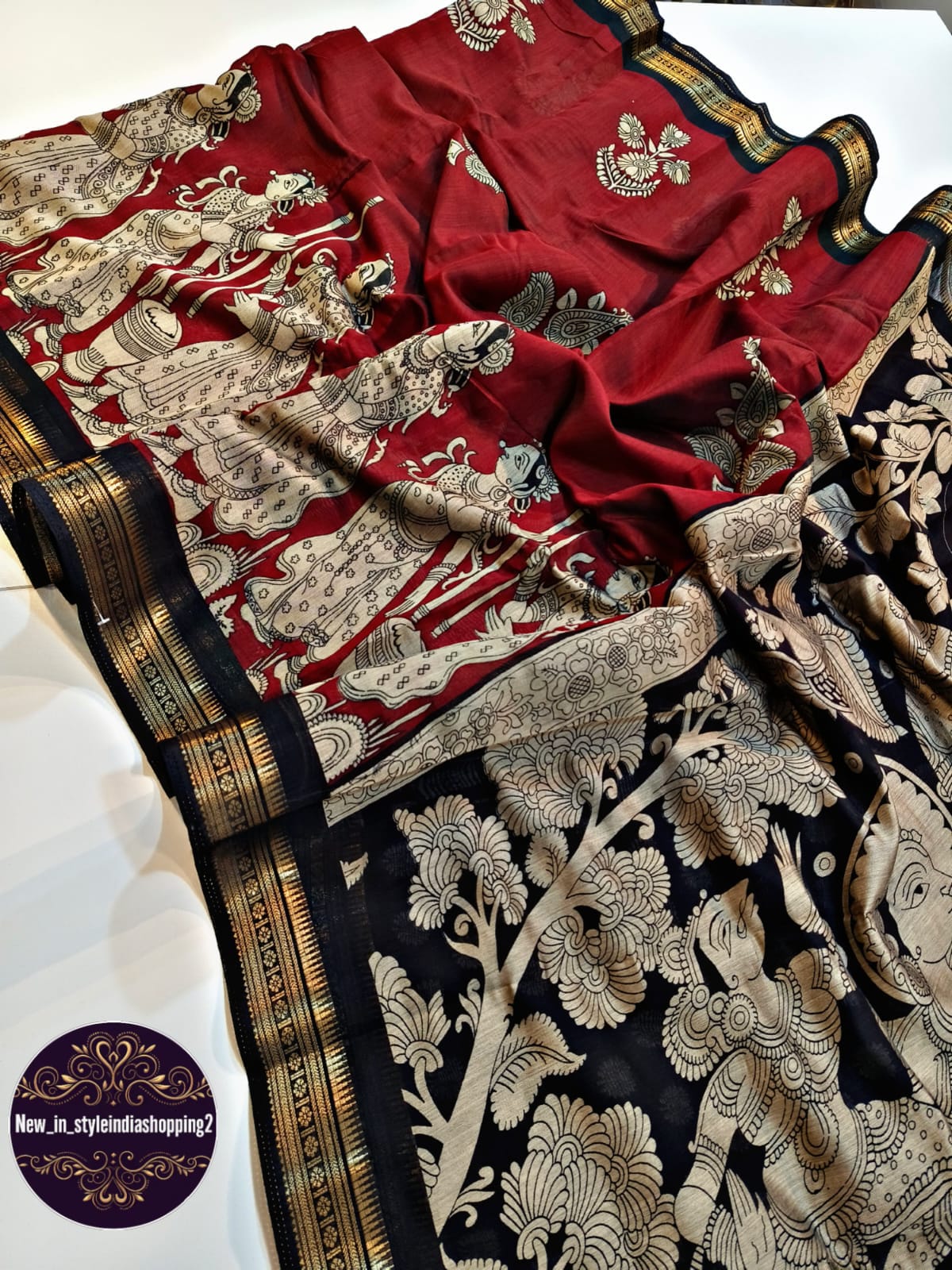 Mangalagiri saree - Image 4