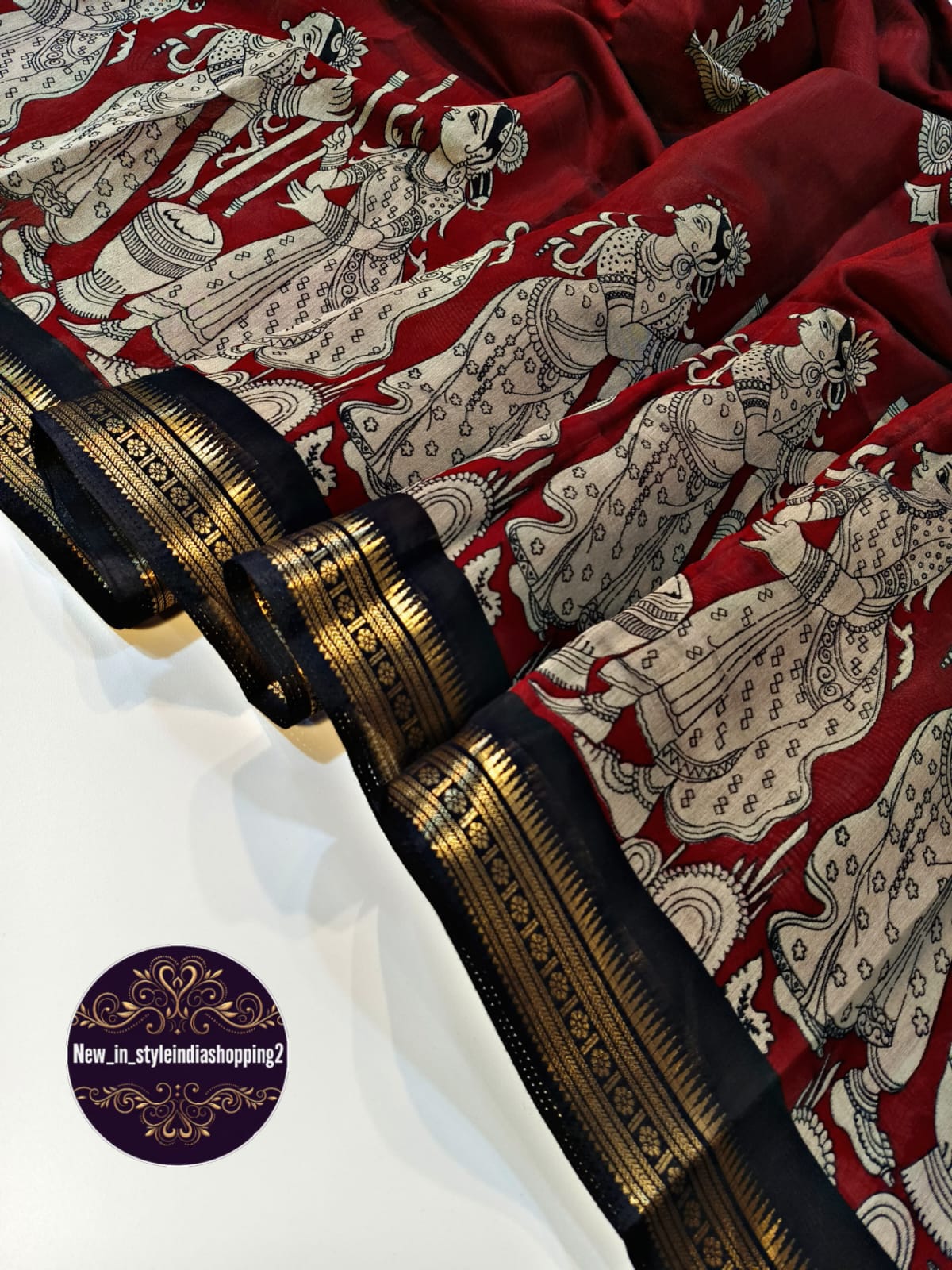 Mangalagiri saree - Image 5