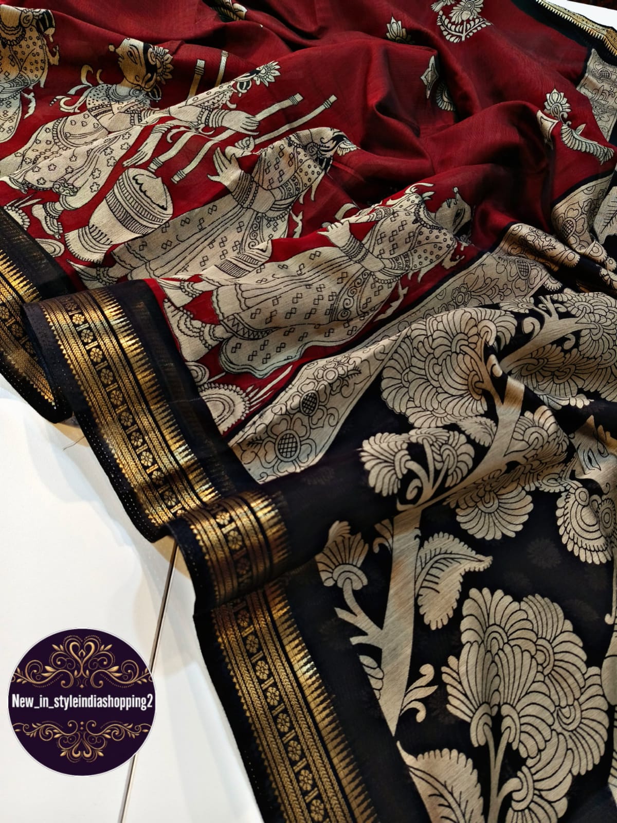 Mangalagiri saree - Image 7