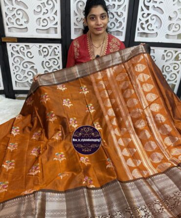 Exclusive collection Chinya pattu with kanchi boader