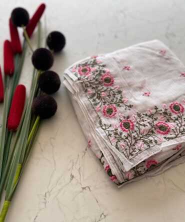 Primium Pure Soft Kota Doriya Saree With Multy Thread Work and Fully Pico Four side