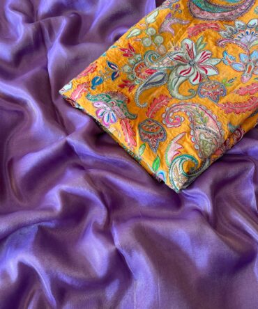 smooth viscose tissue saree