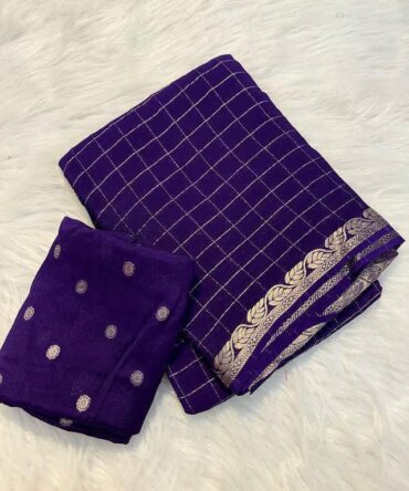Viscose Georgette Saree