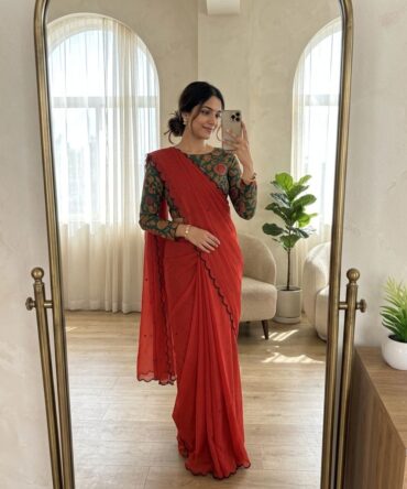 Chanderi Cotton Saree