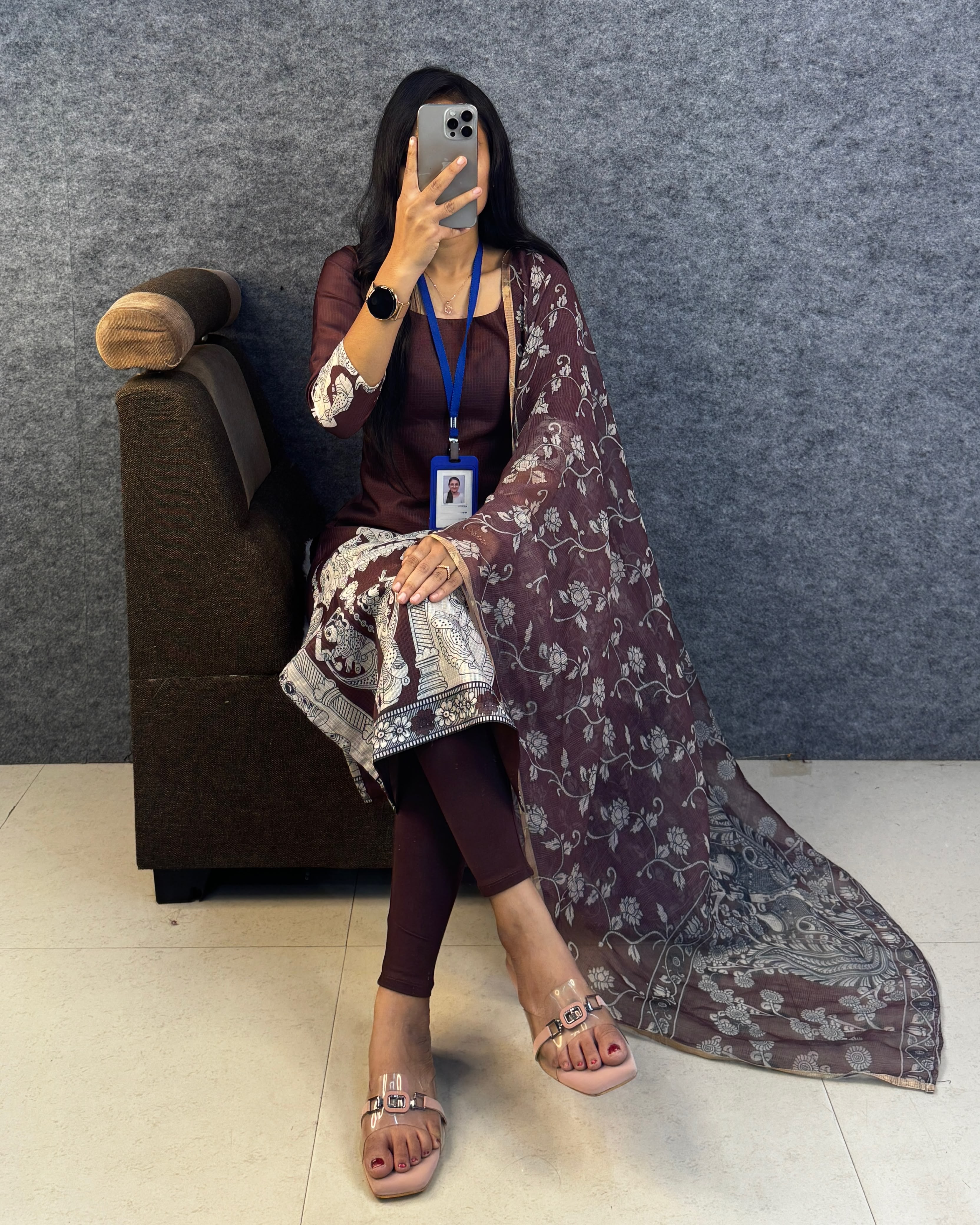 Kalamkari Cotton Kurti - Image 7