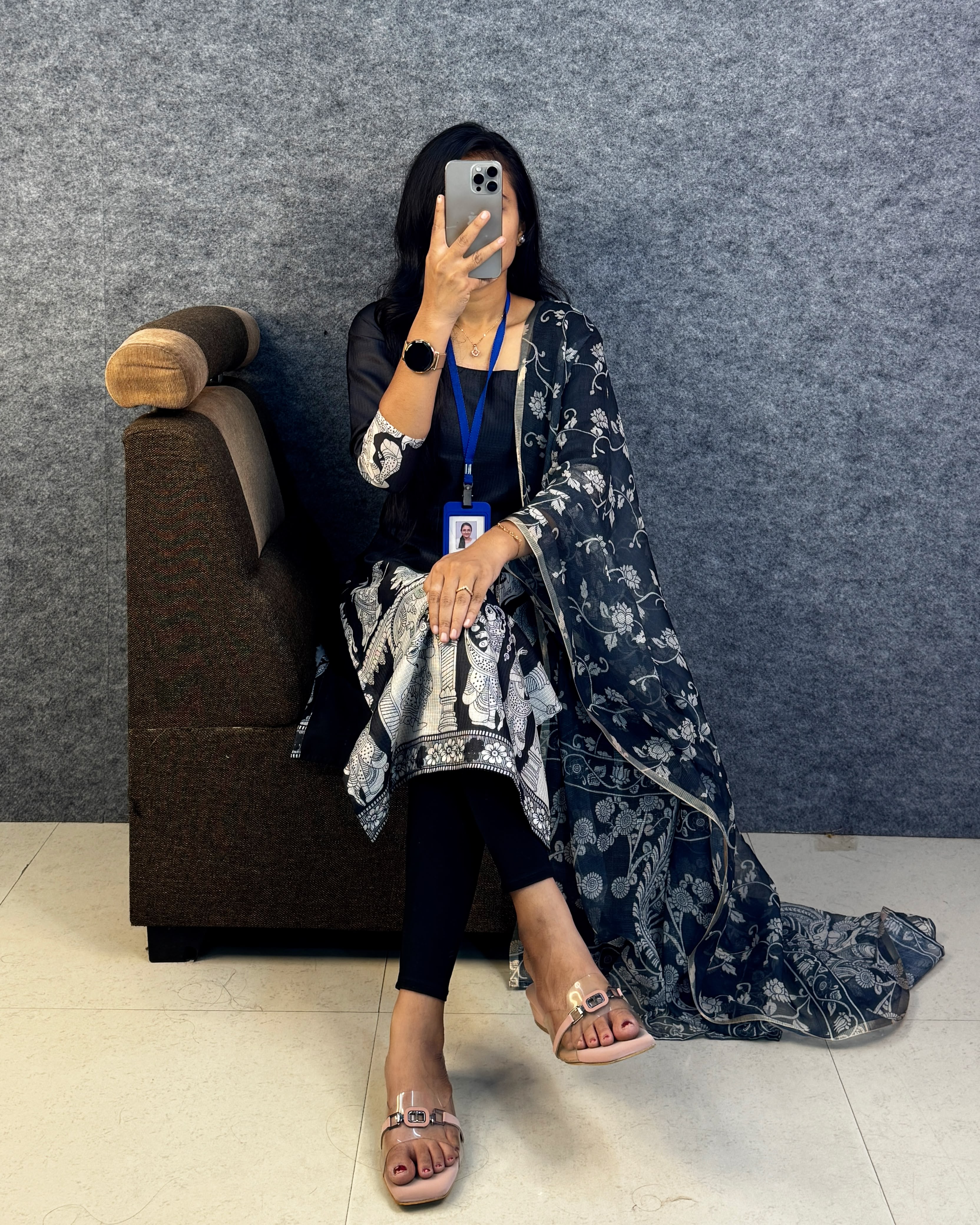 Kalamkari Cotton Kurti - Image 8